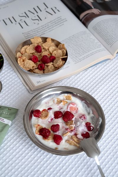 Beige & Stone Stainless Steel 15.5 cm Snack Breakfast Plate