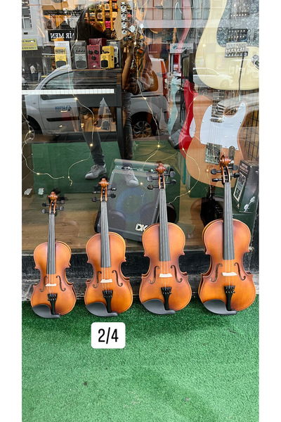 3M Atölye Keman Seti Her Boy Keman Çanta Arşe Reçine Dahil Set