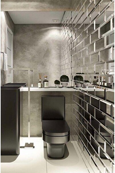 İK mimarlık İk Mimarlık , Tuğla Desenli Geçek Ayna duvar kaplaması Bizoteli 10 adet