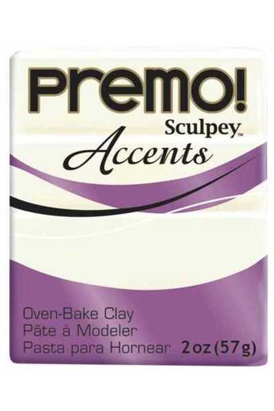 Sculpey Premo Polimer Kil 57gr Beyaz Transparan