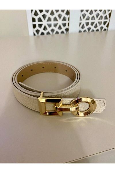 Supremacy Gold Buckle Belt