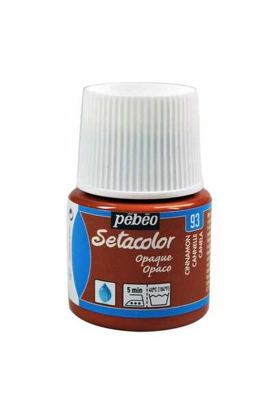 Pebeo Setacolor Opak Kumaş Boya 45ml - 93 Cinnamon