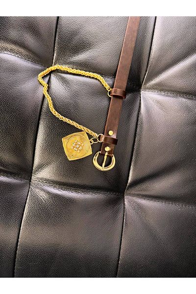 Supremacy Belt with Chain Detail