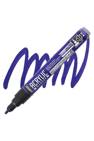 Pebeo Deco Acrylic Marker - 1,2mm Violet