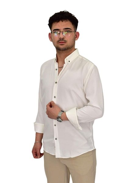 DYNAMO Men's Sports Shirt Regular Fit 9601 Bgl-St04412