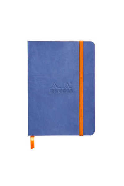 Rhodia بوتيك Rodiarama A6 دفتر ملاحظات منقط غطاء ناعم من الياقوت
