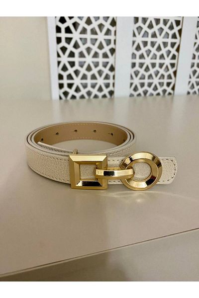 Supremacy Gold Buckle Belt