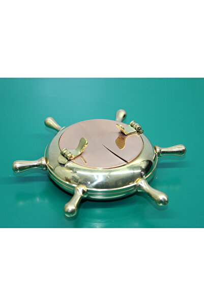 BSRE Brass Rudder Lid Ashtray