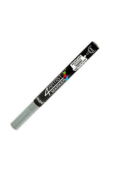 Pebeo 4Artist Oil Marker Oil Painting Pen 2mm Round Nib GRAY
