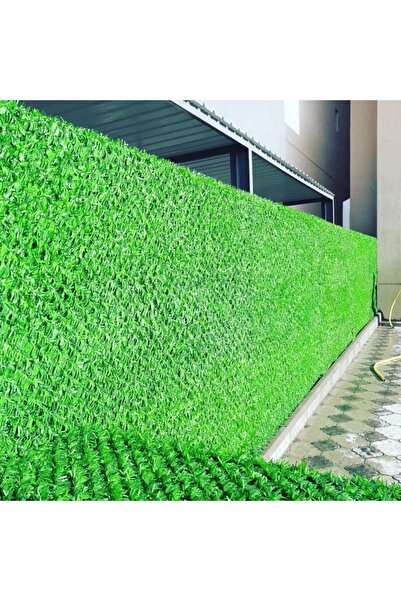 TORSAN Çimli Tel Dekoratif Yeşil Bahçe Çim Çit 4.2 Göz - 1,2 Metre x 1,5 Metre