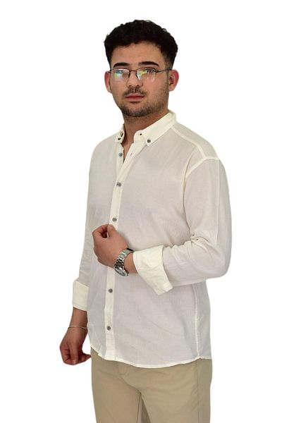 DYNAMO Men's Sports Shirt Regular Fit 9630 Bgl-St04413