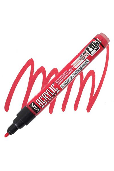 Pebeo Deco Acrylic Marker - 1.2mm Red