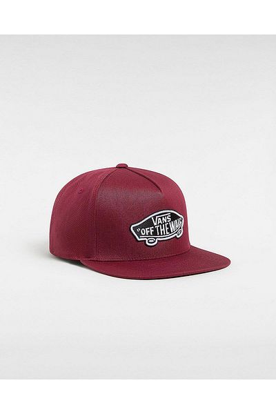 Vans Red Classic Vans Snapback Cap Vn000Ezbzcf1