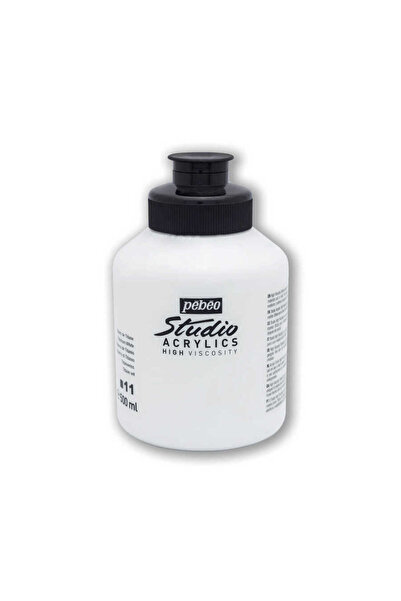 Pebeo Studio Akrilik Boya 500ml Kavanoz 171-11 Titanium White