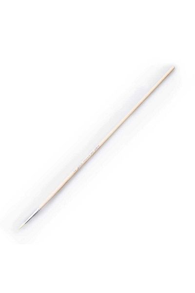 Pebeo Oil Paint Brush White Bristle Round Tip Series 258R No 2