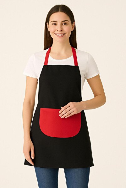 GTB BUTİK مريلة الشيف للجنسين - مطبخ، مريلة الشيف والطبخ، مقاومة للبقع