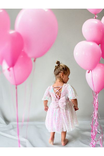 ministok Crystal Sequin Sequined Dress