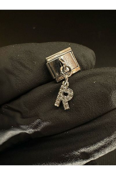 Mutenaura Stainless Steel Nomination Charm/ Letters