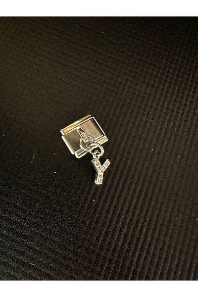 Mutenaura Stainless Steel Nomination Charm/ Letters