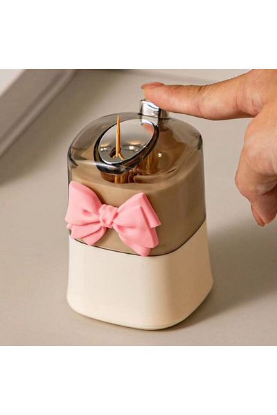 Choice C Creative Toothpick Storage Box Automatic Pop-up Toothpick Box Home Living Room Dining Room Push-t.