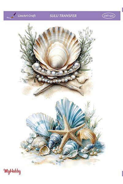 LİNEART Lineart Sulu Transfer No:LNT521 25x35cm