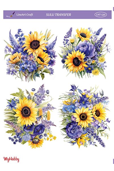 LİNEART Lineart Sulu Transfer No:LNT530 25x35cm