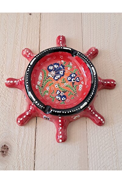 Artiser منفضة سجائر سيراميك بتصميم الدفة