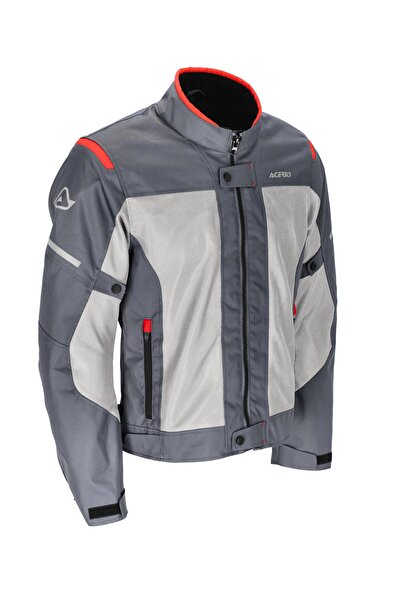 Acerbis Ramsey Wented 2.0 Yazlık Mont Gri Kırmızı