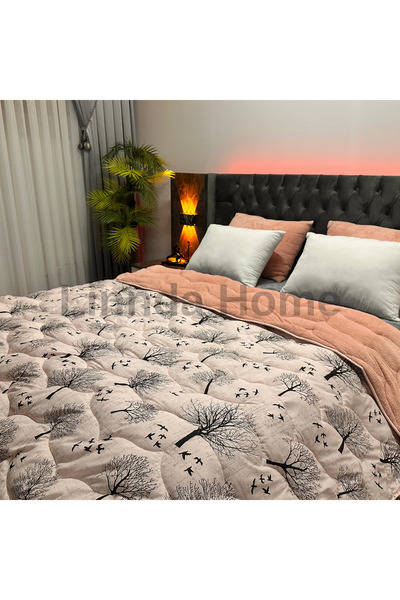 Linnda Home Premium Welsoft Çift Taraflı Ultra Soft Yorgan Çift Kişilik Uyku ...