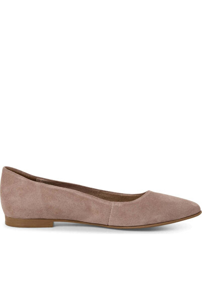 Tamaris Beige Ballerinas Womens Shoes