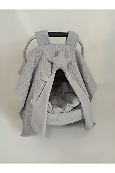 Wenaris % 100 pamuk Puset Örtüsü ve puset minderi 2 parça ( Puset Çarşafı dah...