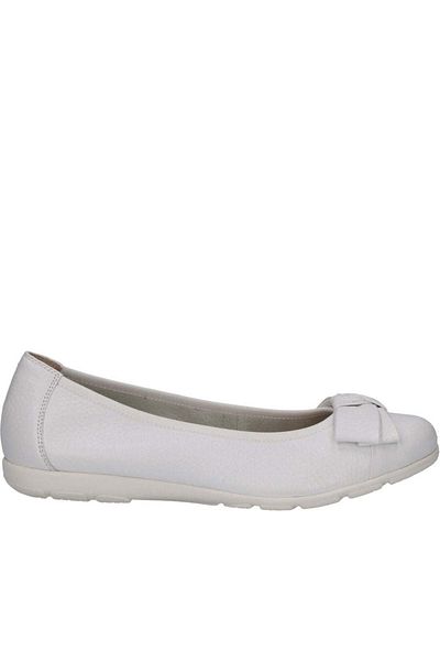 Caprice Pantofi dama Caprice White Ballerinas