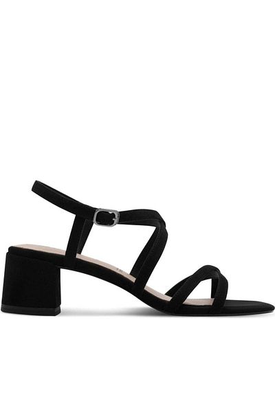Tamaris Black Sandals Womens Shoes