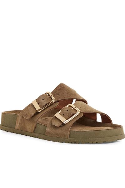 Tamaris Green Sandals Womens Shoes