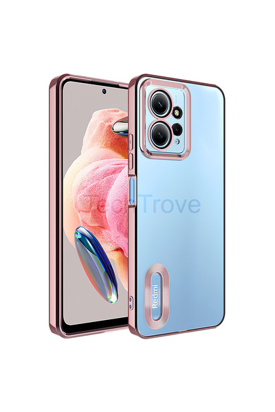 TechTrove Xiaomi Redmi Note 12 4g Case Cover with Camera Protection Logo Showing