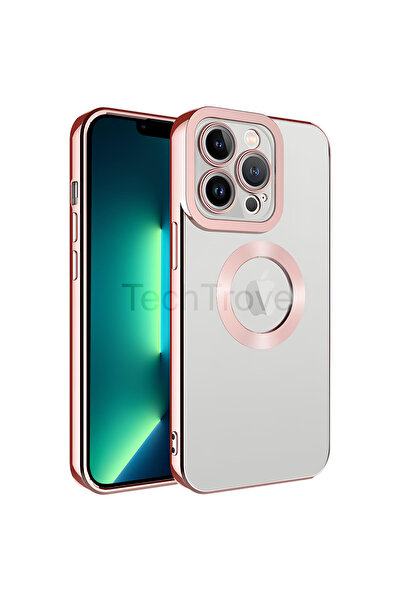 TechTrove İphone 11 Pro Max Kılıf Kamera Korumalı Logo Gösteren Kapak