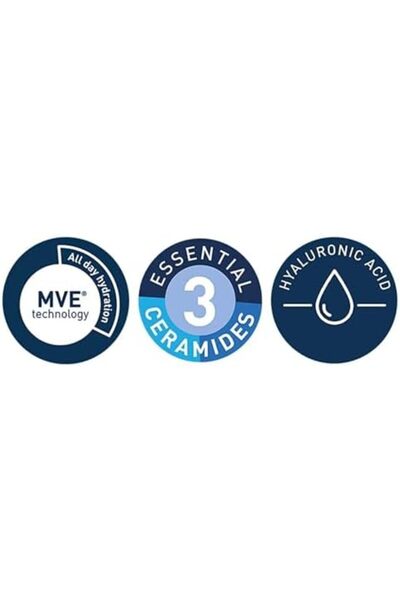 CeraVe PM Facial Moisturizing Lotion - Normal to Dry Skin with Hyaluronic Acid, Niacinamide & Cerami