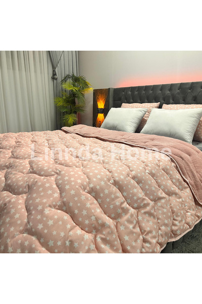 Linnda Home Premium Welsoft Çift Taraflı Ultra Soft Yorgan Tek Kişilik Uyku S...