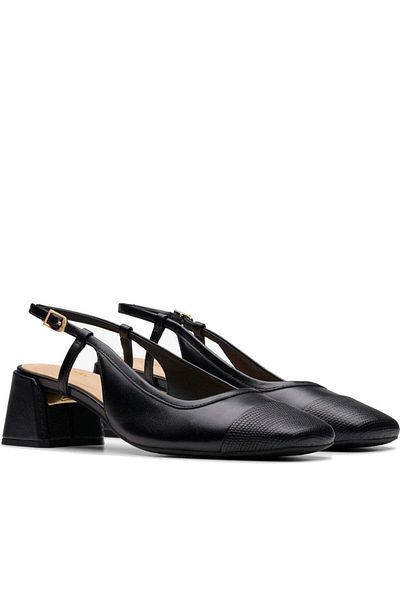CLARKS Pantofi formali negri Pantofi dama