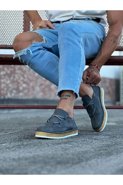 Beruflic Gray Men's Casual Shoes