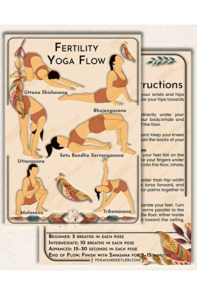 Yoga Hareketleri 50 Yoga Flow Healing Cards | Mind-Body-Spirit Transformation Deck | Physical Card Set
