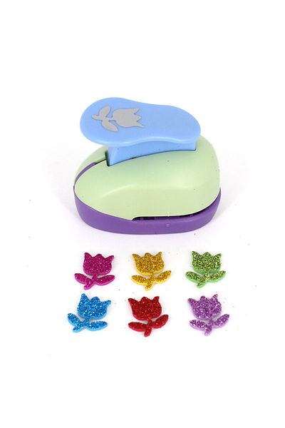 Choice 1 19 Free ship flower furador 5*3*4.5cm diy paper cut Eva Foam Maker puncher scrapbooking labor savi
