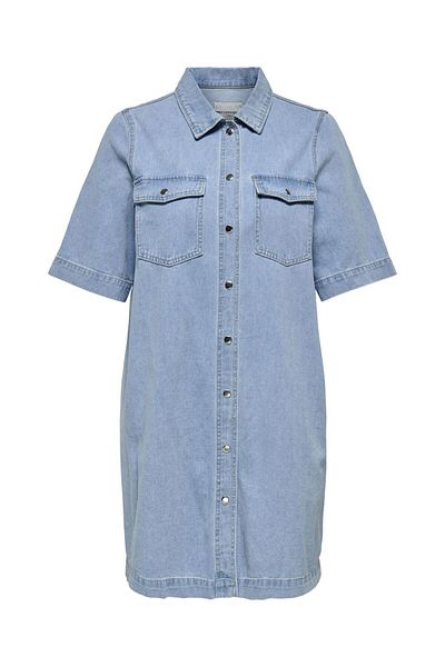 Only Carmakoma Jeanskleid CARBELLE Kurzes Kleid