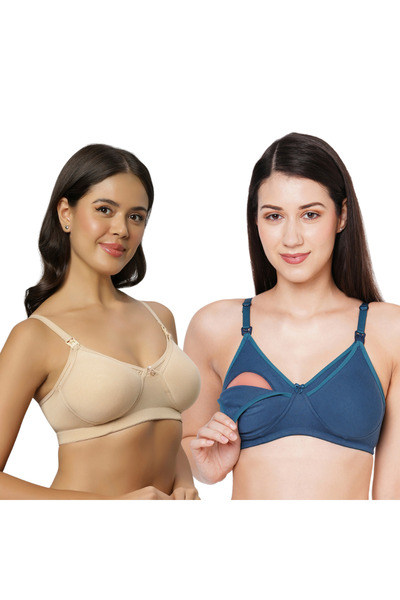 Tummy حمالة صدر قطنية للرضاعة الطبيعية بدون سلك