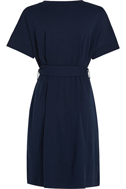 Tommy Hilfiger MODERN CODY DRESS Kadın Mavi Elbise - WW0WW45520