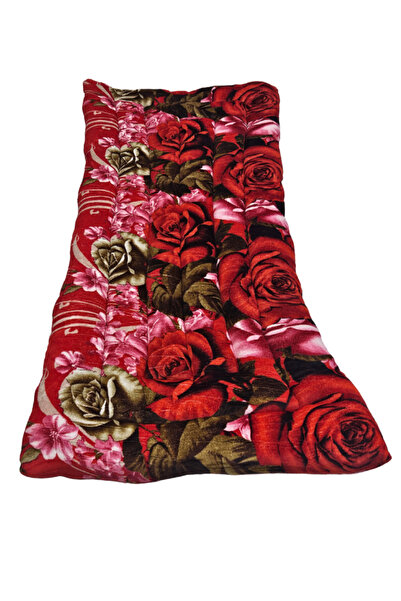 smart home Luxury mattress and bed cover, velvet fabric and natural cotton filling, size (190*90*6 cm)