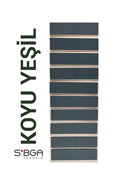 sibga tasarım Şeffaf Koyu Yeşil Postit Post-it Post It. Kitap Ayracı Ayraç Po...