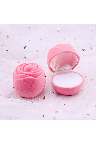 Choice 25 One Piece Velvet Jewelry Box Gift Box Container Wedding Ring Box Ring Case Earrings Holder For Je