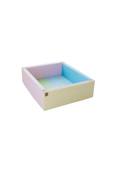 Caraz 2-in-1 Caraz Baby Playpen, Foldable, Waterproof, 120 x 140 x 40 cm, Pastel