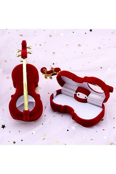 Choice 5 One Piece Velvet Jewelry Box Gift Box Container Wedding Ring Box Ring Case Earrings Holder For Je.